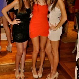 Red/Orange formal dress